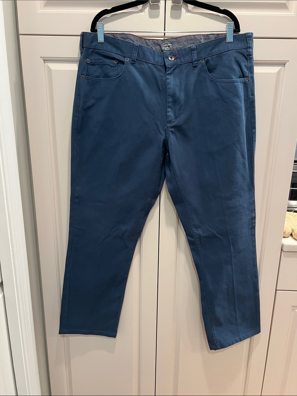 Men's Classic Blue Chino Pants